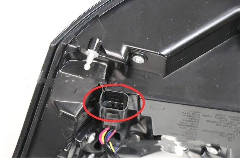BMW 3 Series LED brake light rear bumper movement taillights with sequential turn signals