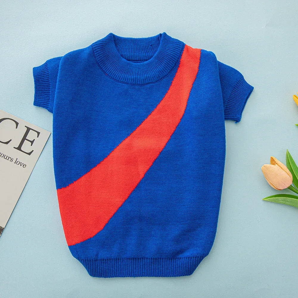 Wool casual dog sweater for Corgis and Poodles in various colours and sizes