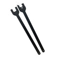 Land Rover fan wrench set with 36mm and 40mm alloy steel tools for automotive repair