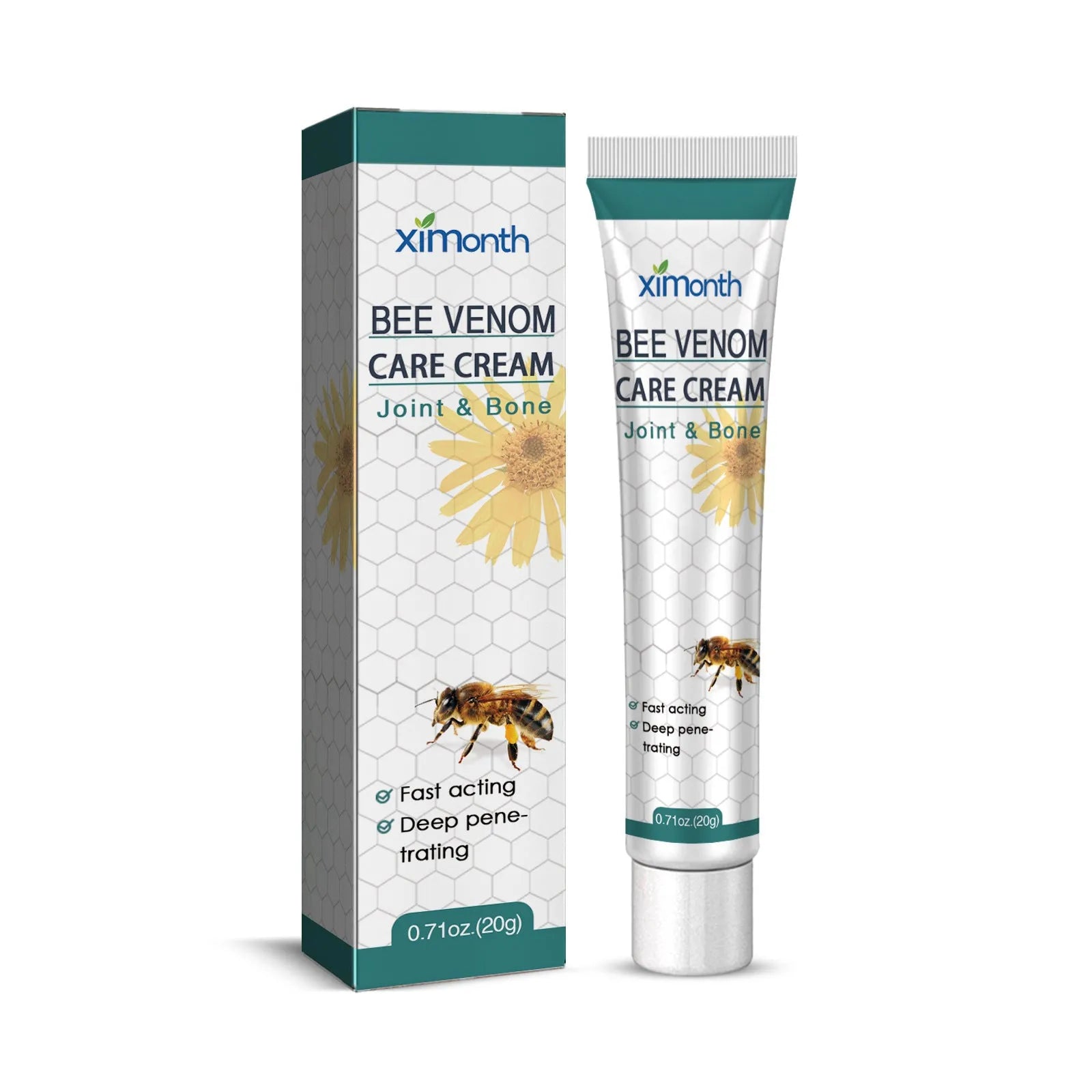 20g jar of joint pain massage cream for arthritis and rheumatism relief