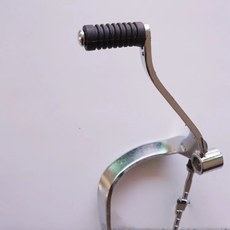 Metal motorcycle gear lever for GS125, 300mm long with coarse and fine teeth.