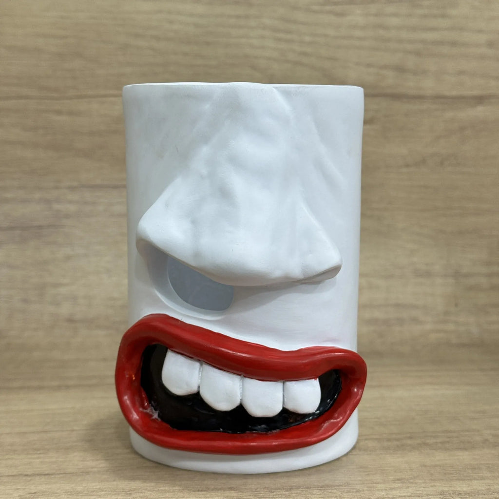 Resin tissue box cover ornament in American style with funny tissue holder design