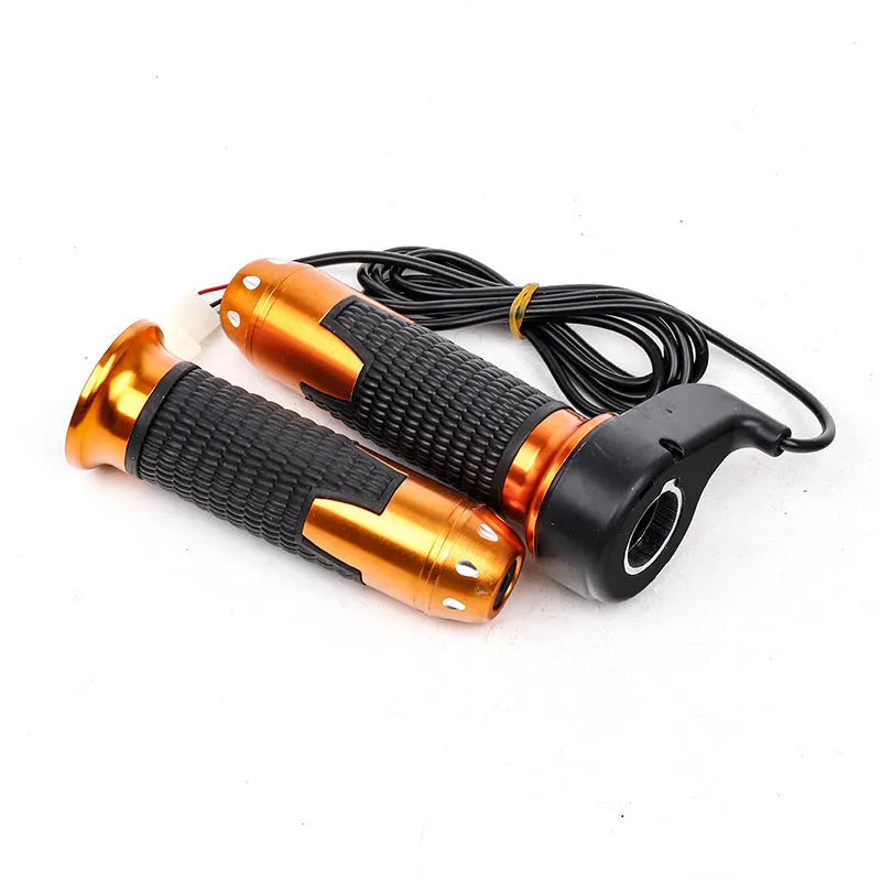 Three-wheel electric car modification accelerator handle with three-speed rotating switch in assorted colours