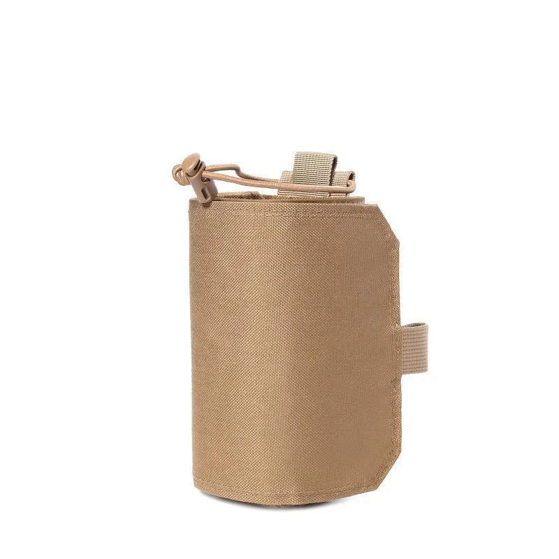 Outdoor adjustable heat-holding bottle cover in Oxford cloth with PU lining