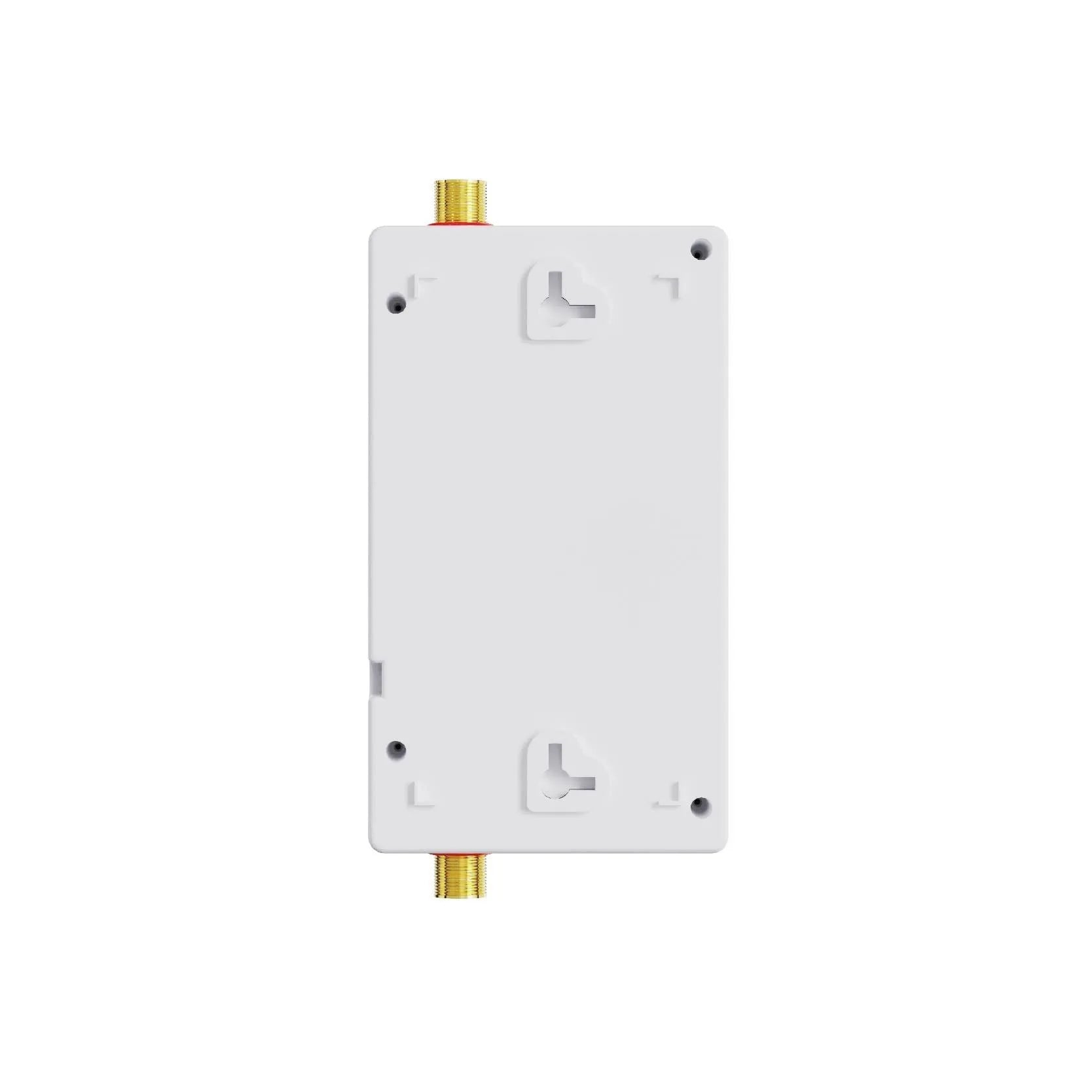 Household instant water heater with LED touch screen display in gold, silver or white finish
