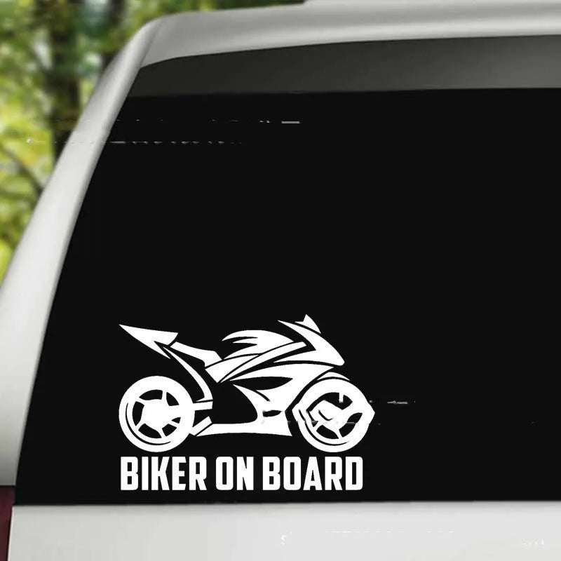 Motorcycle pattern reflective safety stickers for cars and motorcycles in multiple colours