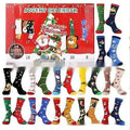 Miniature Christmas socks blind box resin ornament for holiday decoration