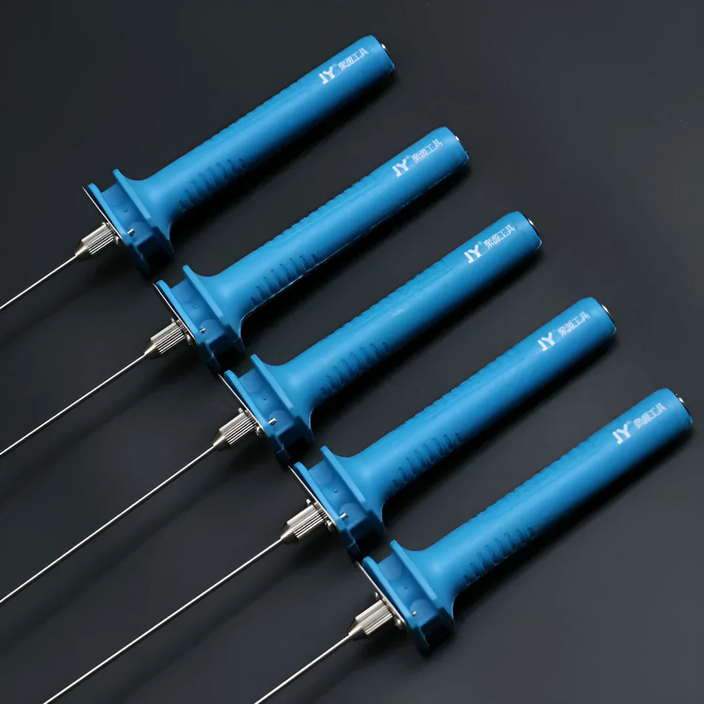 Blue electric heating cutter pen with plastic handle for cutting foam board and polystyrene materials