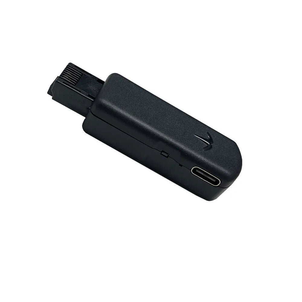 Black PS5 JB Tool USB adapter for system firmware switching with Ethernet port