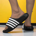 Unisex casual outdoor slippers with EVA sole and PVC upper in multiple colour options