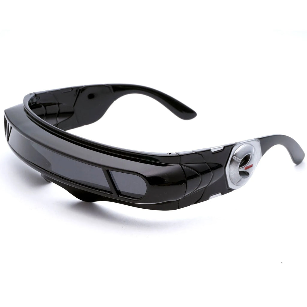 Polarised sports sunglasses with full rim black frame and coloured lens options