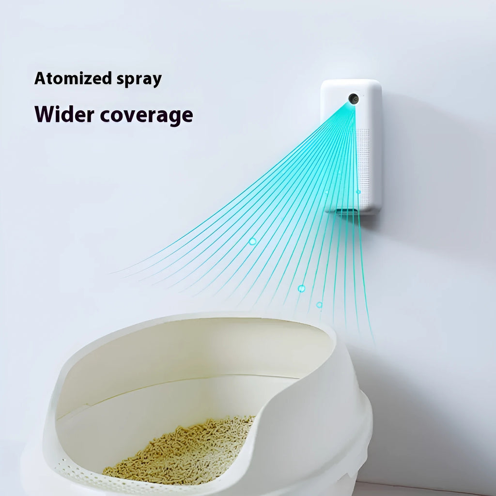 Xiaopei smart pet odour removal machine with bracket and purification liquid bottles