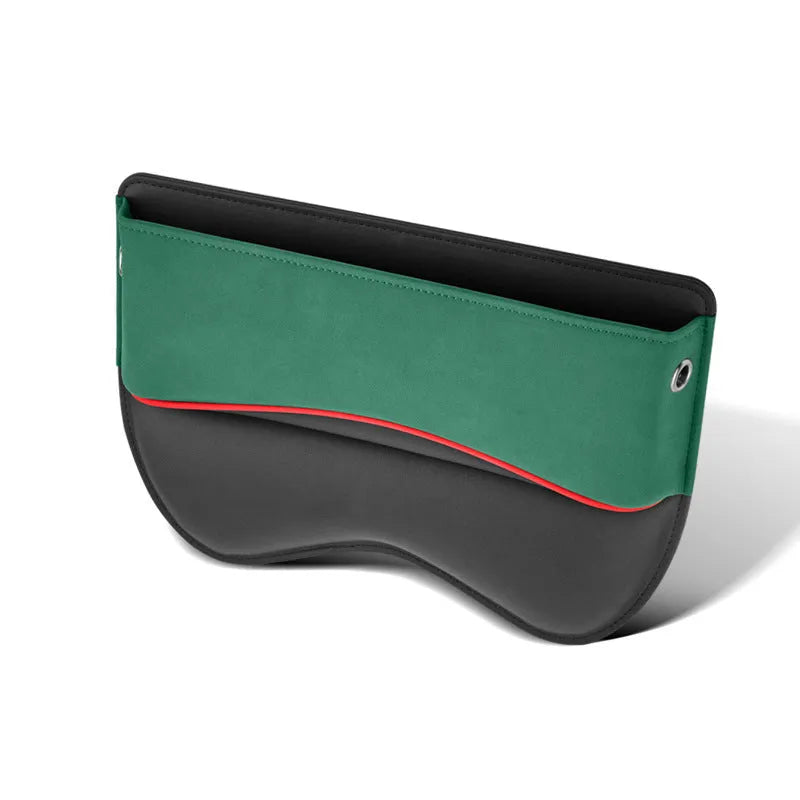 Leather car seat storage box organiser in five colour options