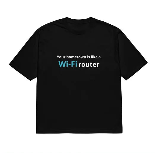 Men's black t-shirt with 3D printed cartoon pattern, short sleeves and round neck