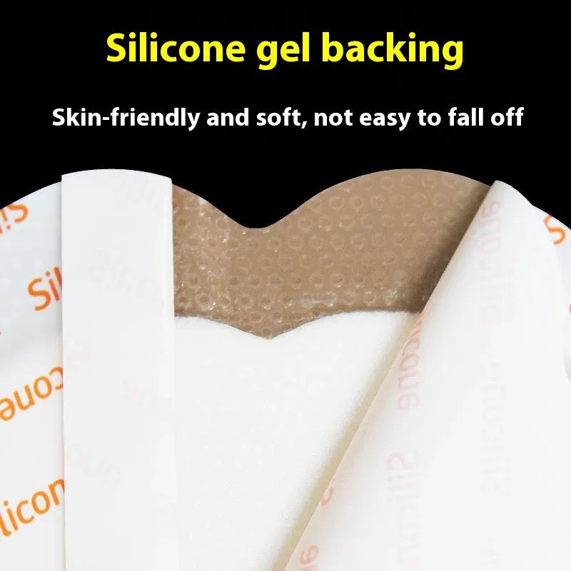 Large 20cm skin-coloured silica gel foam bedsore sticker medical dressing