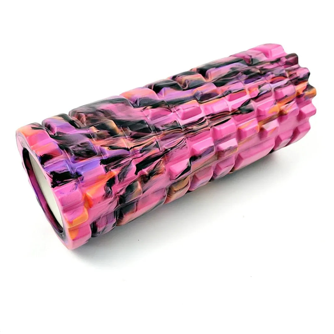 33cm camouflage pattern EVA foam roller in blue green yellow colour option