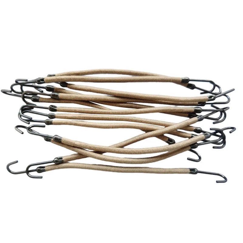 Double hook wig attachment tool with solid colour weaving construction