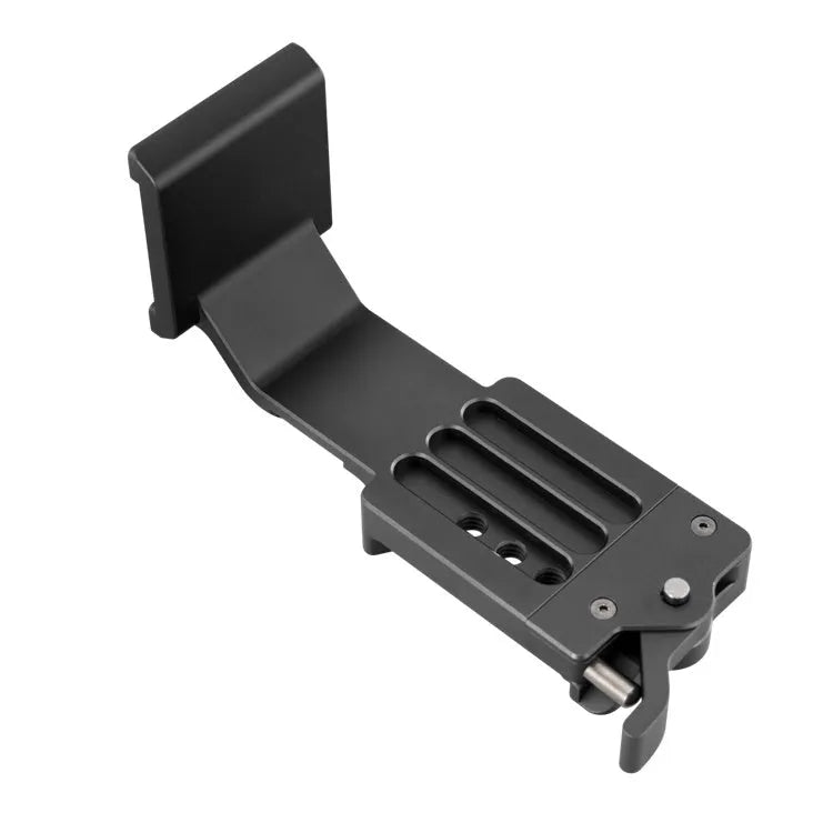 Dual position extension handle and stabiliser accessory for a Linjia Yunhe 2S kettle.