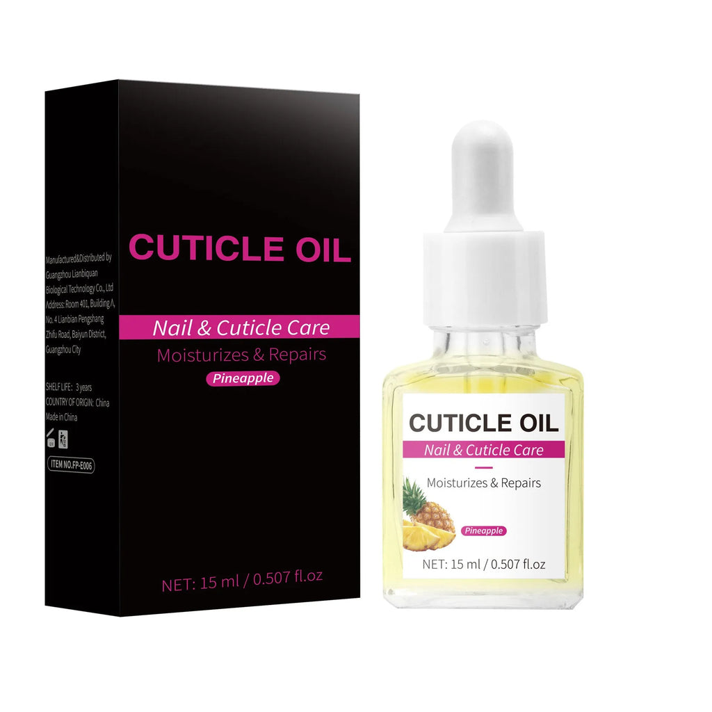 15ml bottle of moisturising nail cuticle oil with stratum corneum oil