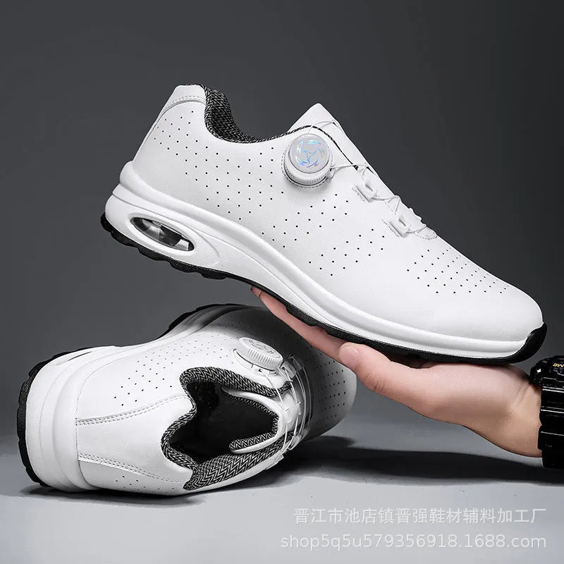 Women's black mesh low-top casual trainers with white cross-straps and a round toe, on a white background.