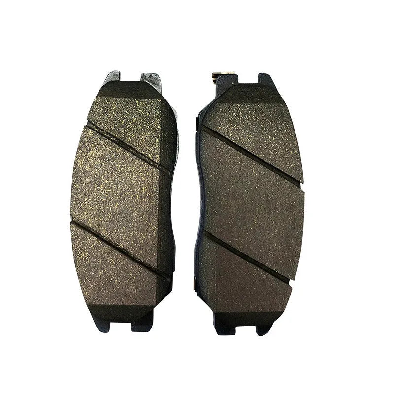 Brake pad metal accessories kit for Aiteng Kyron Rester vehicles including brackets and mounting hardware