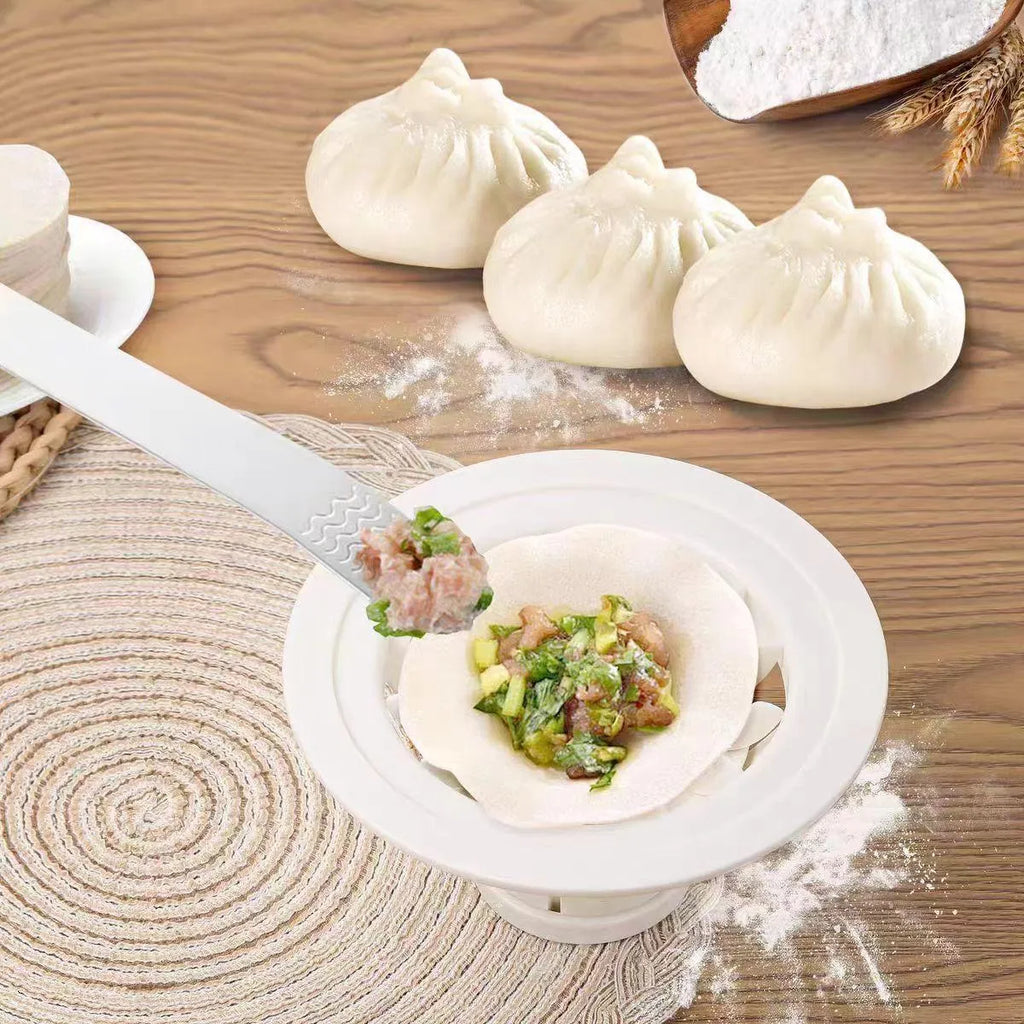 Jinkali black four-piece steamed bun and dumpling mould set for Asian cooking