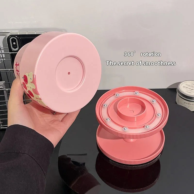 Rotating cosmetic brush storage barrel in Japanese style design with 18 litre capacity