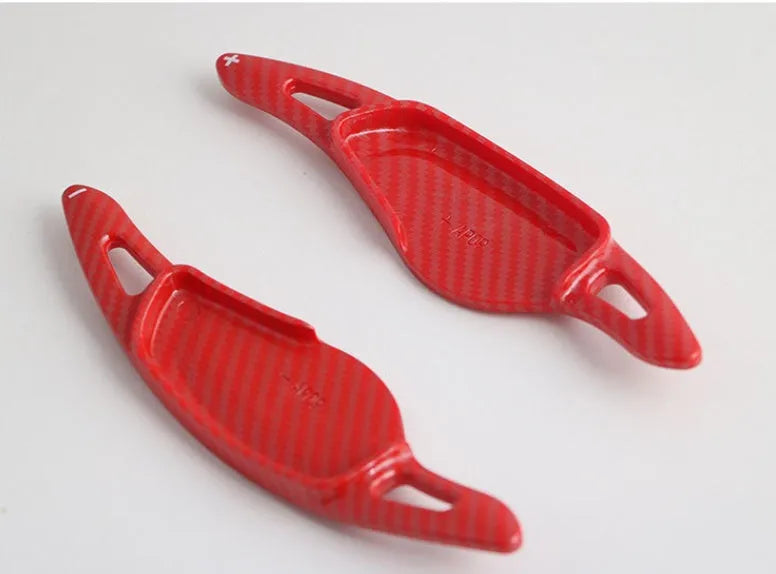 Carbon fibre black steering wheel paddle shifter for interior car modification