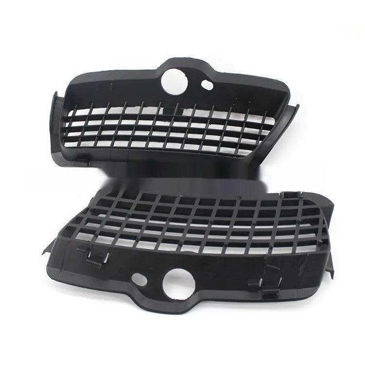 Black ABS plastic Volkswagen Golf 3 fog light cover pair for front bumper installation