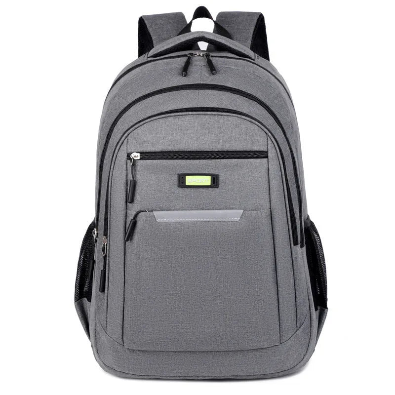 Casual men's backpack in Oxford cloth with polyester lining, available in four colours