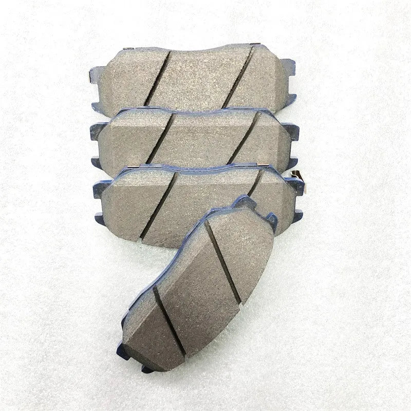 Brake pad metal accessories kit for Aiteng Kyron Rester vehicles including brackets and mounting hardware