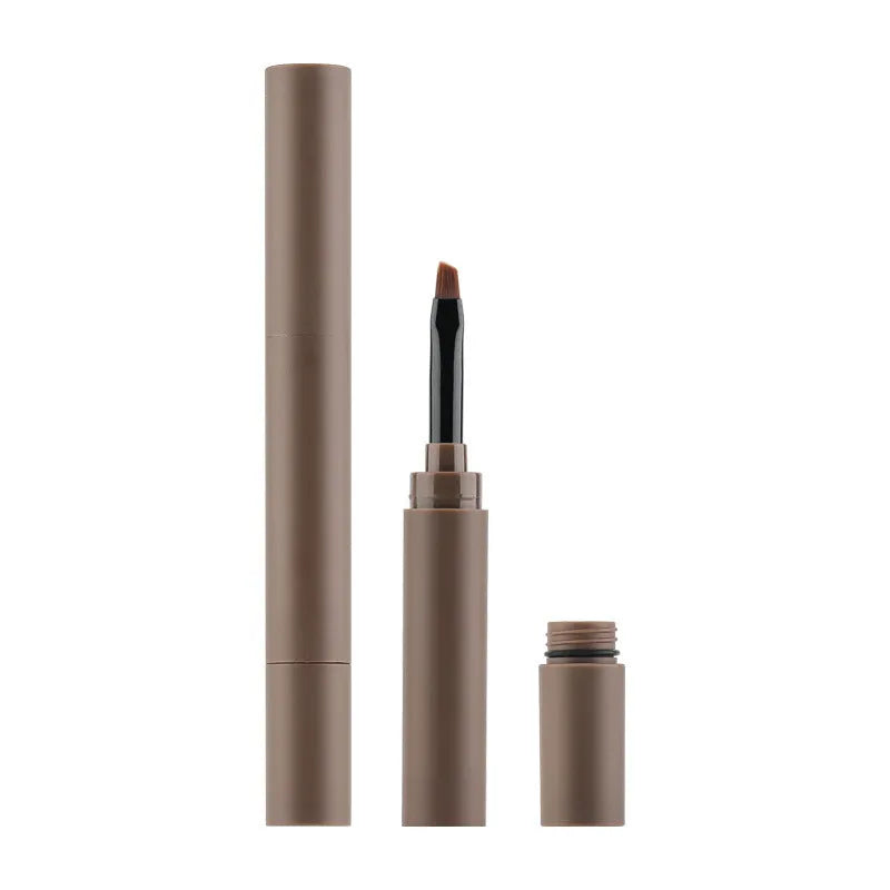 Double-headed eyebrow cream pencil in natural colour shades for universal skin type brow shaping