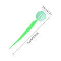 Interactive bouncy ball cat toy with elastic tail in TPR and plush materials