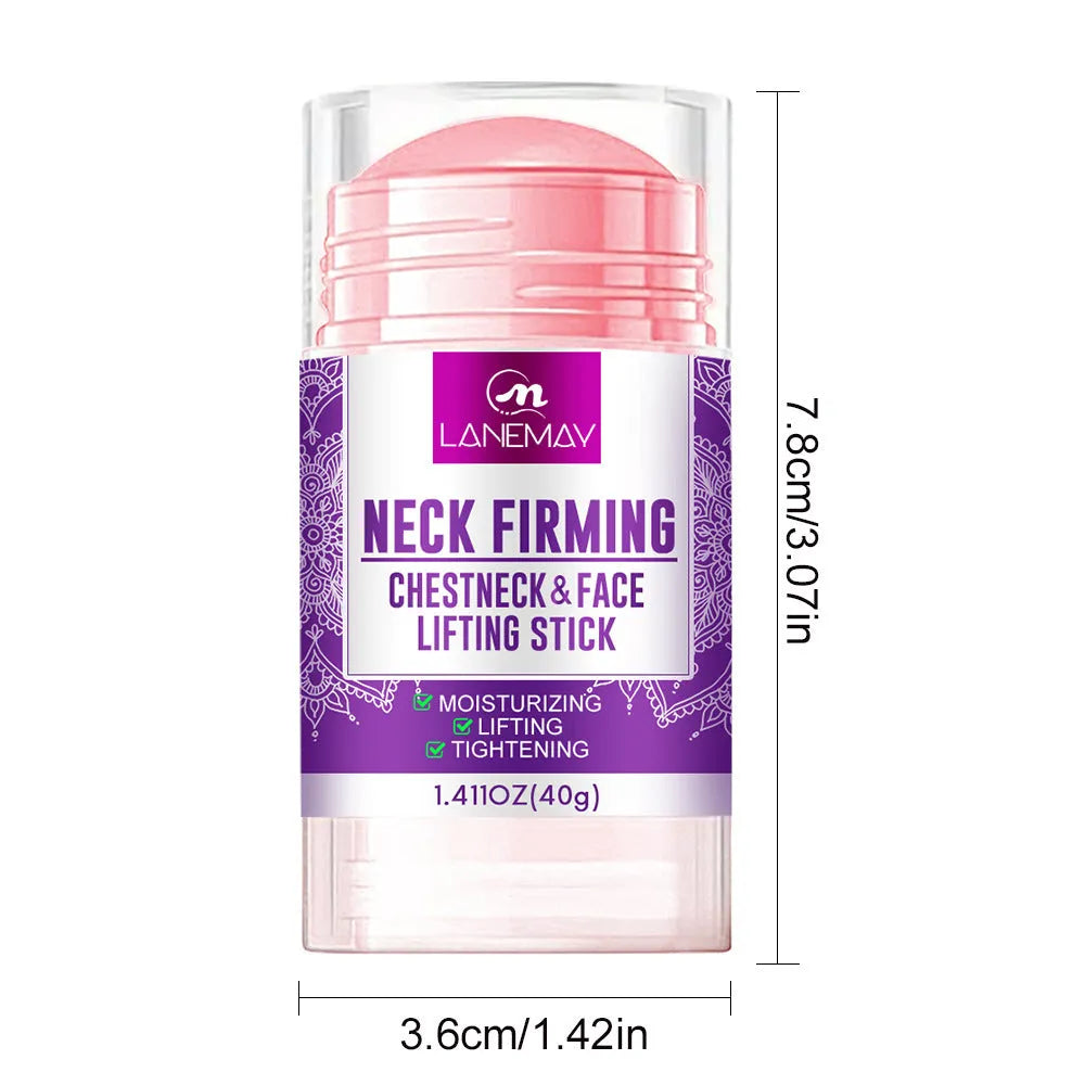 40g container of anti-wrinkle neck firming cream for moisturising and brightening skin.
