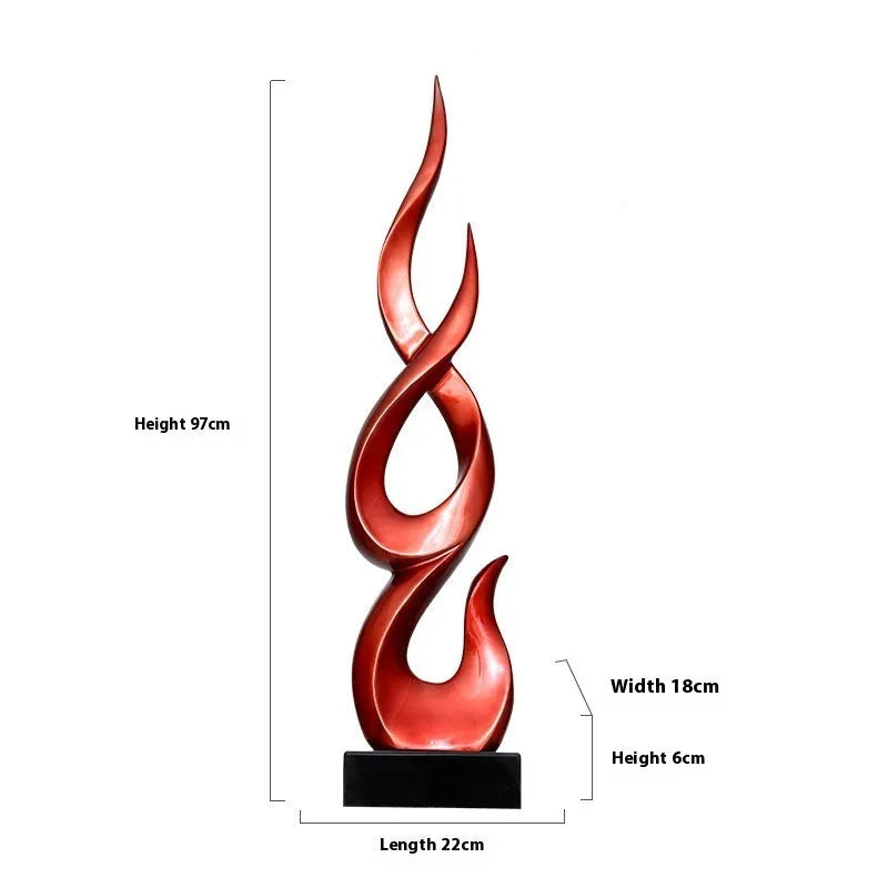 Modern half-handmade resin festival high-rise decoration craft in a choice of colours.