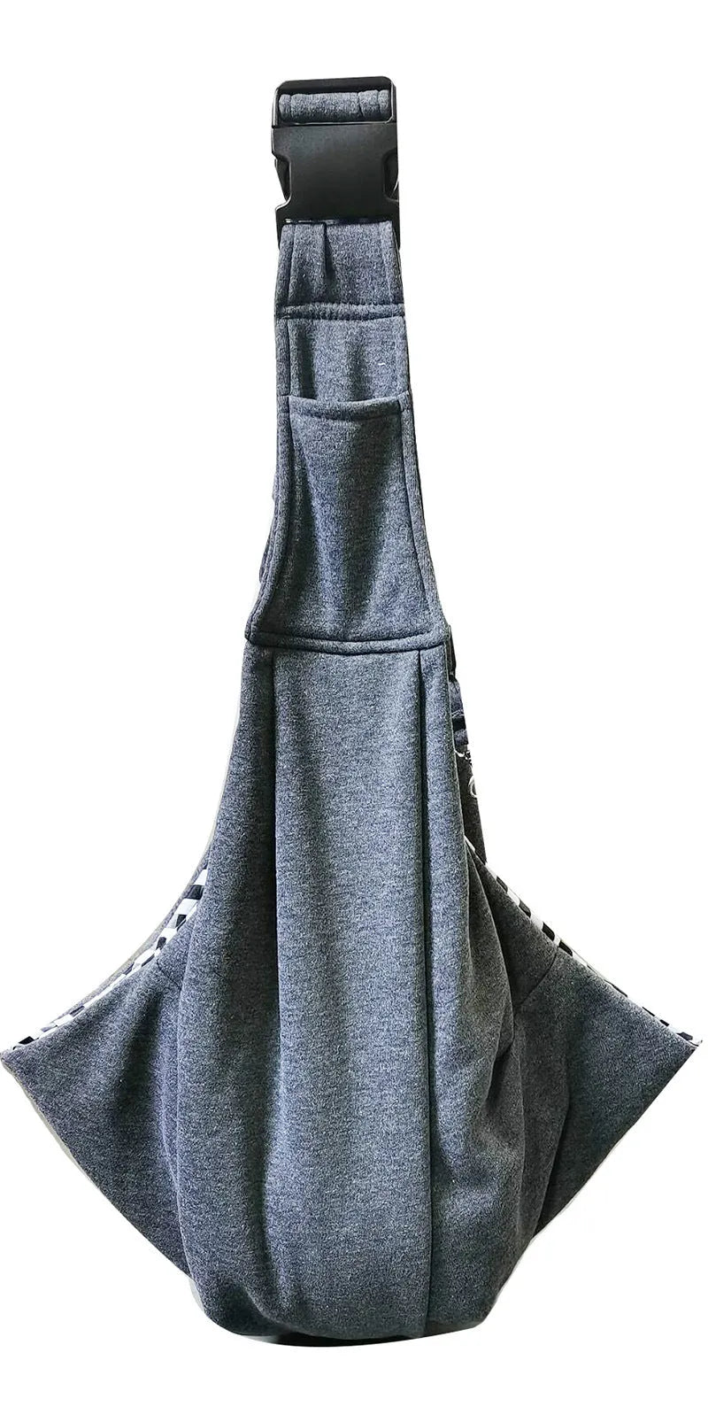Adjustable shoulder strap pet bag in soft polyester fabric available in multiple colours
