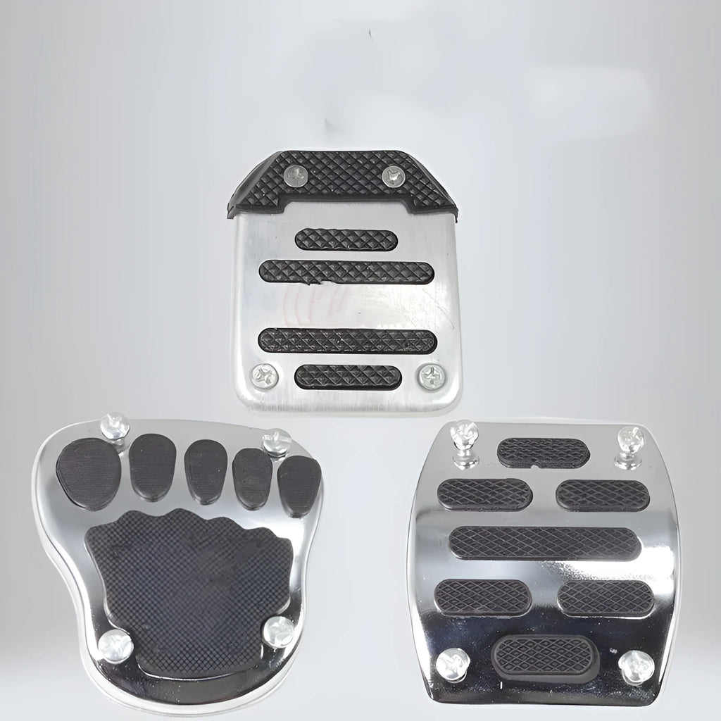 Metal motorcycle brake pedal skid plate footplate accessory