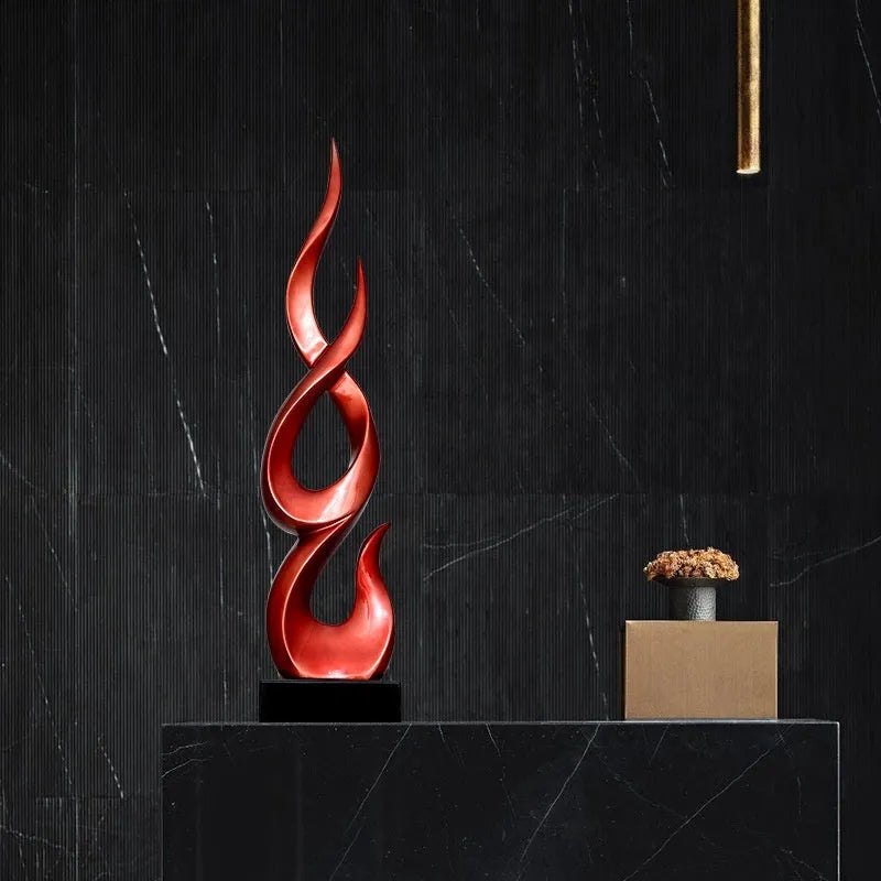 Modern half-handmade resin festival high-rise decoration craft in a choice of colours.