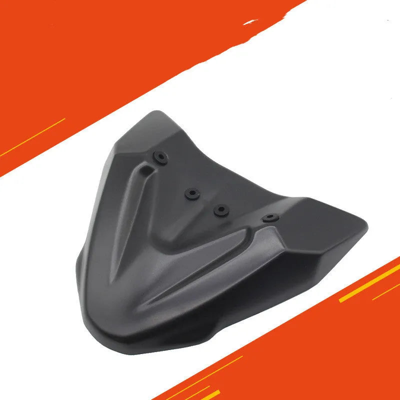 Black ABS fixed wind front wing body for KTM 390 and 790 Adventure ADV 2019-2021 motorcycles