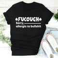 Black cotton T-shirt with loose short sleeves and round neck collar on mannequin