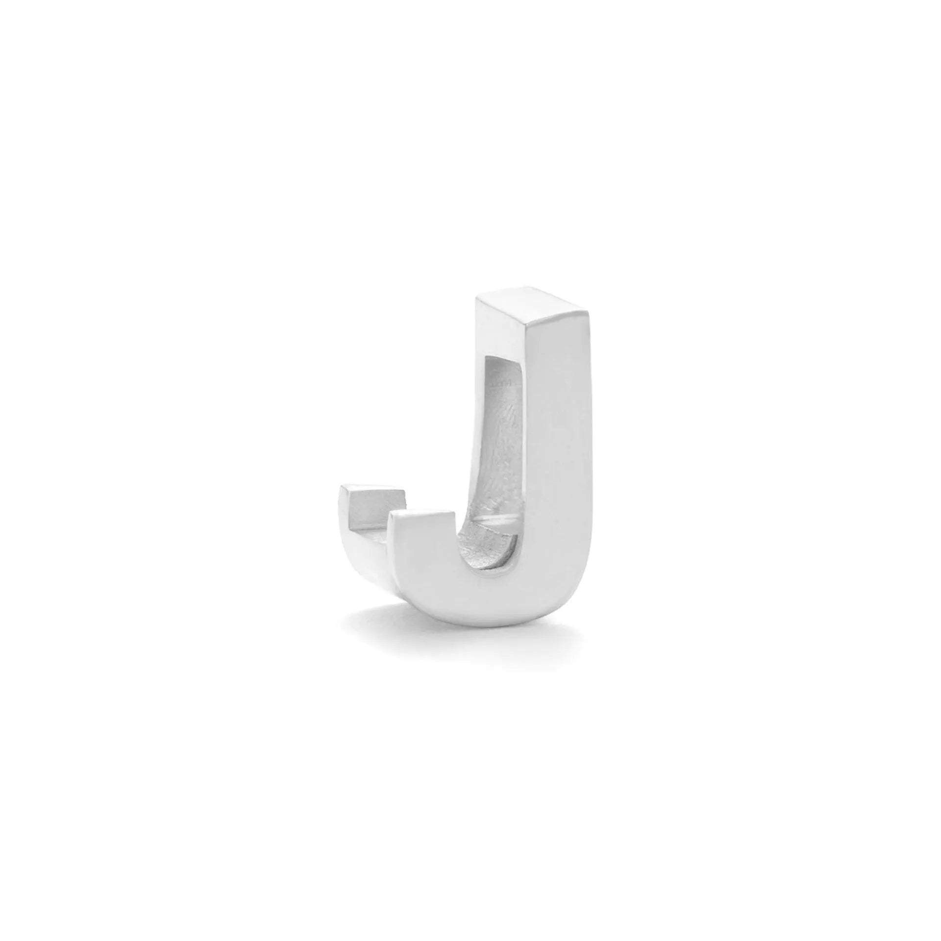 A gold and a silver titanium steel necklace with letter and number pendants on a 40.5cm chain.