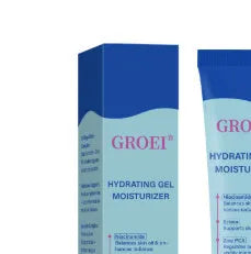 50ml jar of hyaluronic acid moisturising facial gel for skin hydration