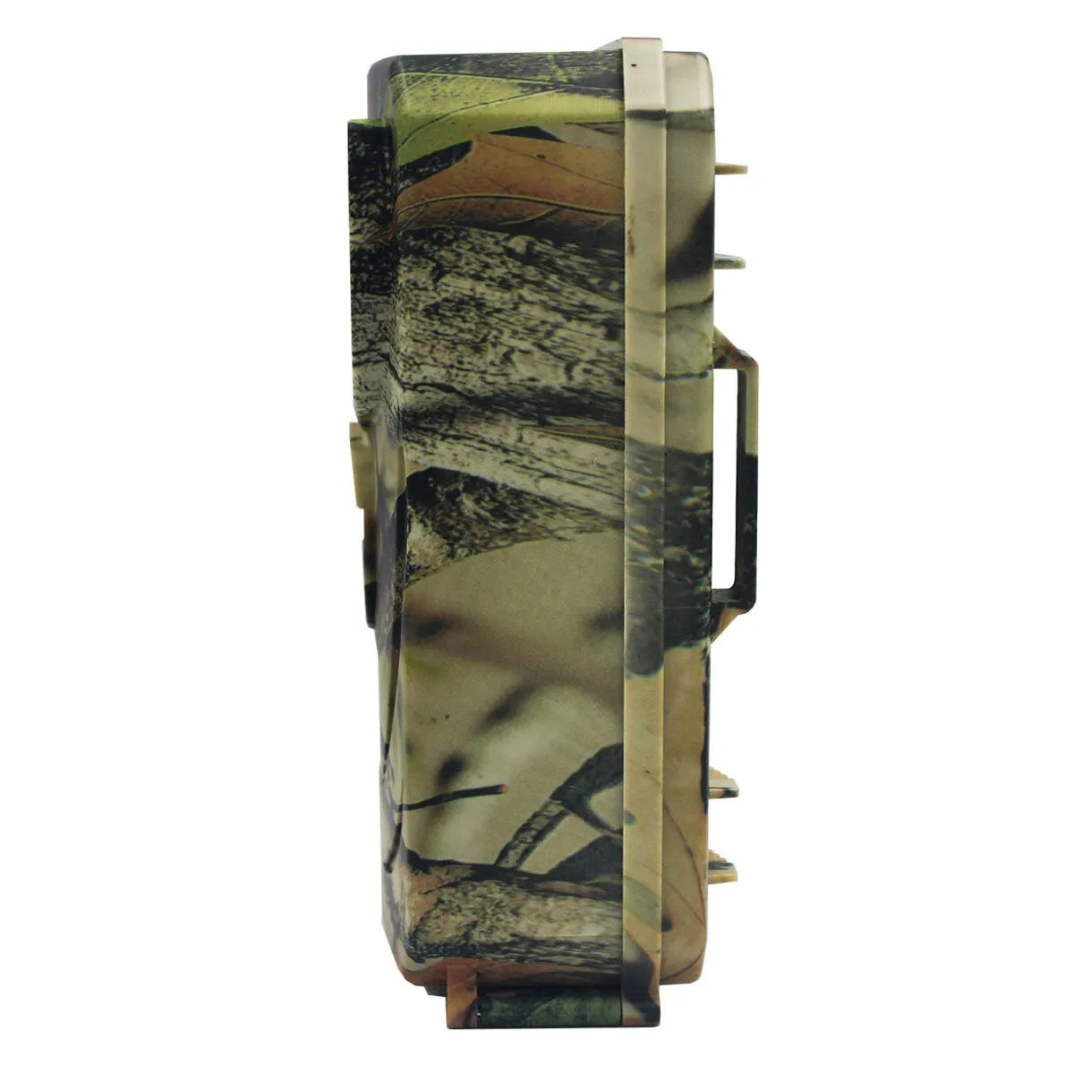Yellow-brown 16MP hunting game camera with infrared night vision for wildlife monitoring