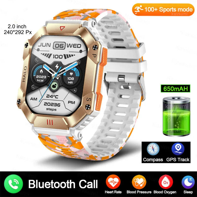 Women's Android GPS smart watch with Bluetooth calling and multiple strap options including black, gold, and leather styles