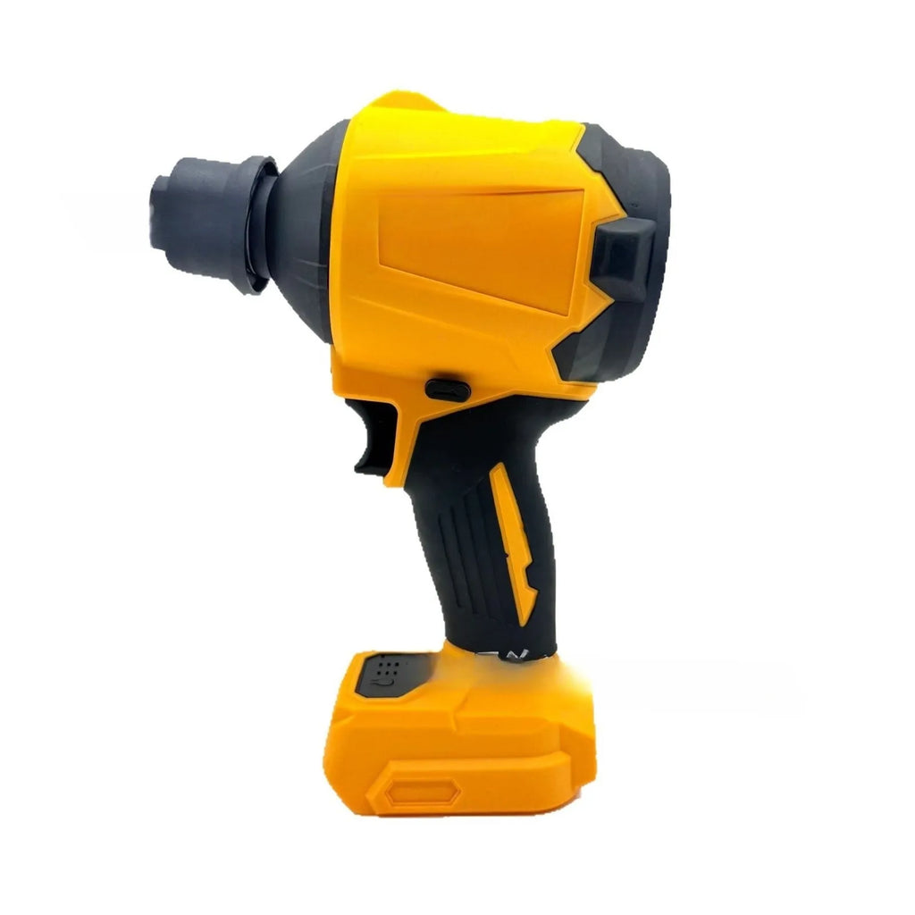 21V lithium battery snow blower and dust cleaner with bare metal head for household cleaning tasks