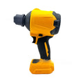 21V lithium battery snow blower and dust cleaner with bare metal head for household cleaning tasks