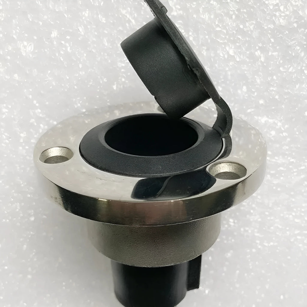 Yacht anchor light ring lamp socket with stainless steel pole and ABS housing