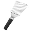 Stainless steel pet dematting brush rake comb for grooming horses and dogs