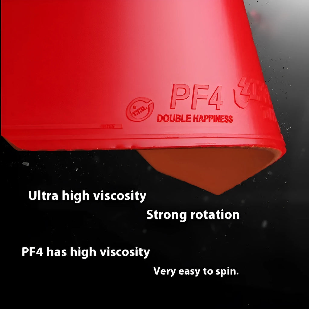 Fast Attack Classic-50 table tennis racket in red and black with anti-rubber surface