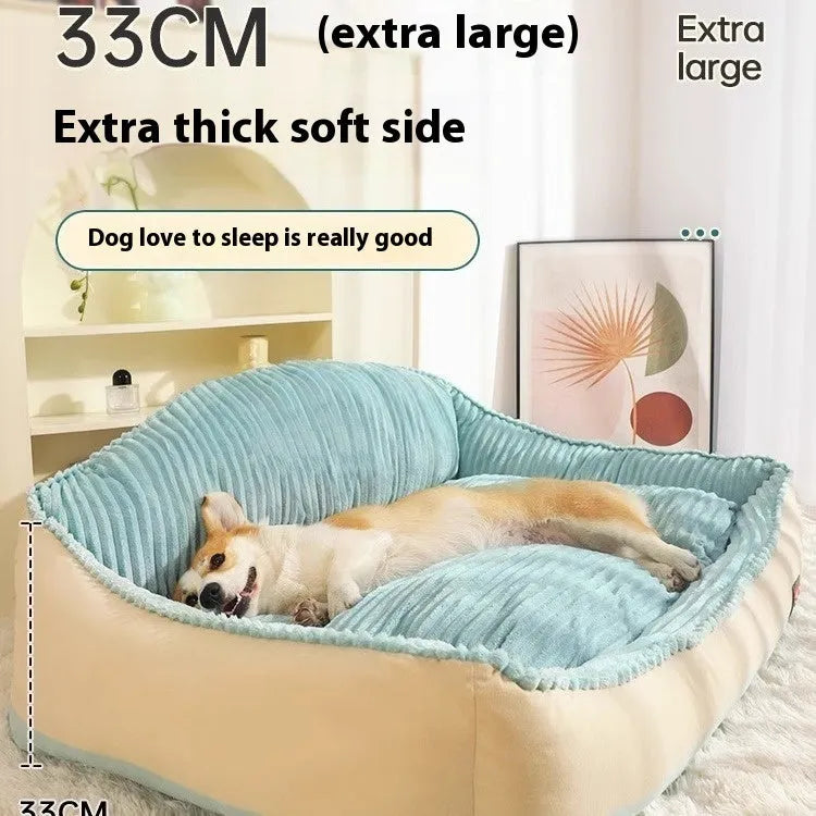 Morandi colour removable washable sofa mat for dogs and cats in two size options.